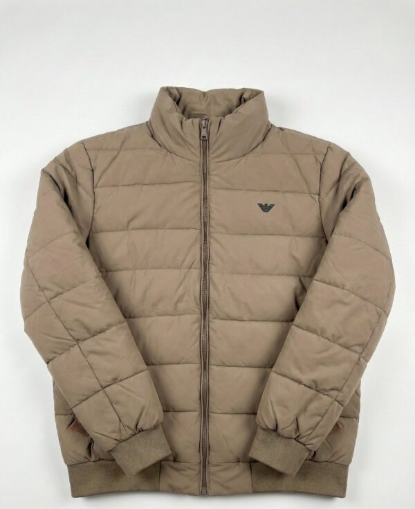 Urban Essential Quilted Puffer Jacket - Light grey